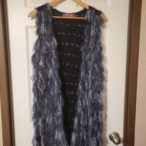A winter fuzzy vest!